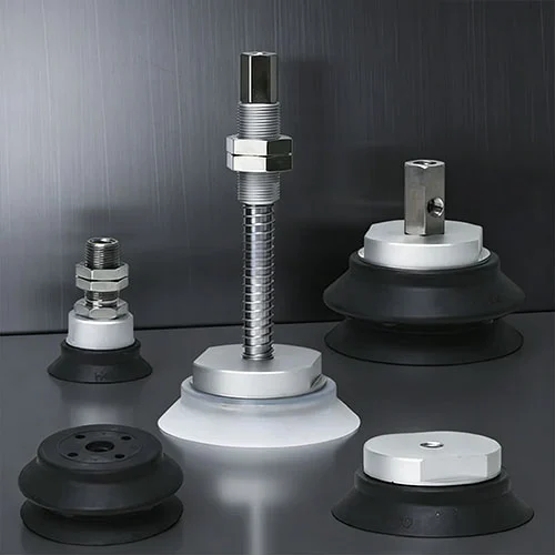 Een compleet assortiment zuignaptypen voor diverse industriële toepassingen